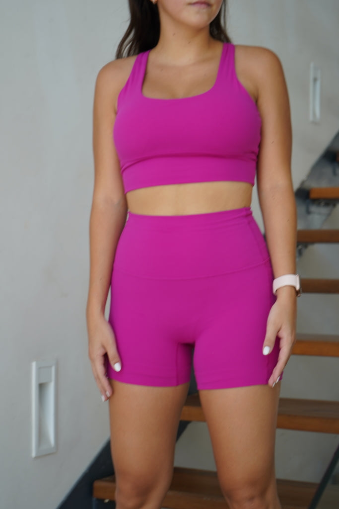 SET BIKER BARBIE PINK